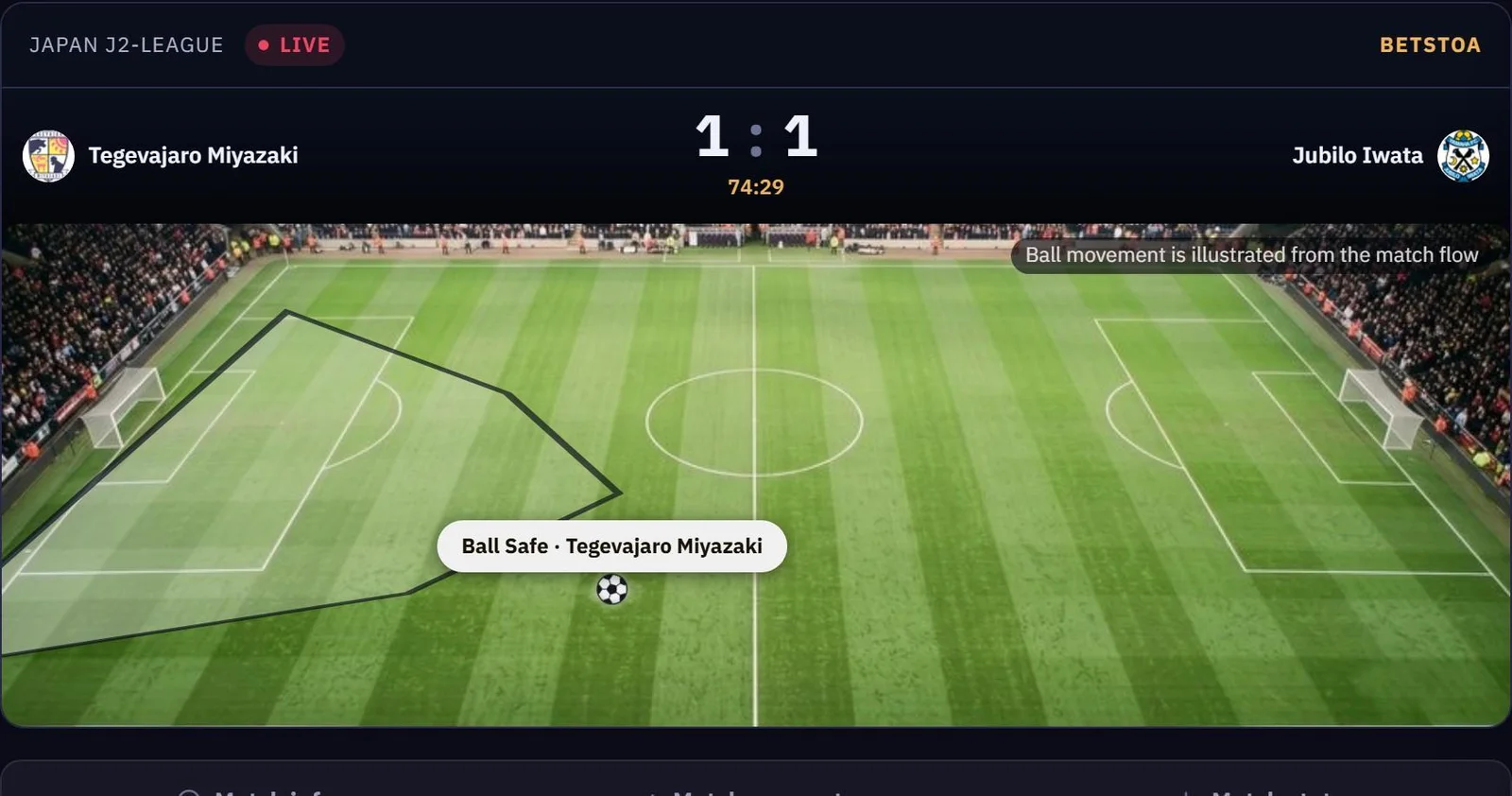 Live match tracker